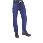 Blaue Casual Stonewashed Jeans mit Reißverschluss aus Denim für Herren Weite 28, Länge 32 