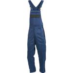 Marineblaue Modyf Arbeitslatzhosen mit Reißverschluss aus Baumwolle für Herren 