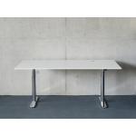 Silberne Montana Home Design Tische höhenverstellbar Breite 150-200cm, Höhe 150-200cm, Tiefe 50-100cm 