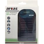 Arcas Solar-Powerbank S60 mit 6000mAh Taschenlampenfunktion LED