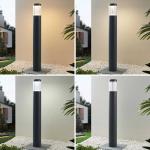 Reduzierte Schwarze Moderne Wegbeleuchtungen LED aus Aluminium smart home 