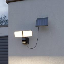 Arcchio Lissano LED-Solar-Wandstrahler mit Sensor
