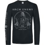 Arch Enemy Langarmshirt - Deceiver - S bis XXL - für Männer - Größe S - schwarz - Lizenziertes Merchandise
