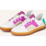 Fuchsiafarbene Arche Low Sneaker aus Glattleder für Damen Größe 42 