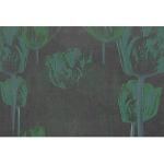 Reduzierte Hellgrüne Blumenmuster Architects Paper Tulpen-Fototapeten mit Tulpenmotiv aus Papier UV-beständig 