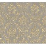ARCHITECTS PAPER Textiltapete "Metallic Silk" Tapeten Ornament Tapete Barock goldfarben (gold, beige) Barock-Tapeten