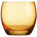 Orange Arabische Runde Wassergläser 320 ml aus Glas 6-teilig 