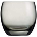 Graue Wassergläser 320 ml aus Glas 6-teilig 