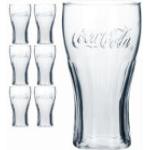 Motiv Coca Cola Glasserien & Gläsersets 300 ml aus Glas spülmaschinenfest 6-teilig 