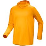 Orange Arc'teryx Herrenhoodies & Herrenkapuzenpullover aus Polyester mit Kapuze Größe XS 