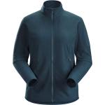 Grüne Gepunktete Sportliche Atmungsaktive Arc'teryx Delta Mini Kurzjacken & Cropped-Jackets aus Fleece für Damen Größe XL 
