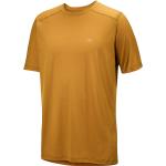 Braune Arc'teryx Nachhaltige T-Shirts enganliegend für Herren Größe L 