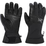 Arc'Teryx - Wasserdichte und atmungsaktive Skihandschuhe aus Leder, Gore-Tex und Primaloft - Sabre Glove Black für Herren aus Leder - Größe S -