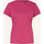 Fuchsiafarbene Arc'teryx T-Shirts aus Polyester für Damen Größe M 