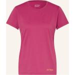 Fuchsiafarbene Arc'teryx Bird T-Shirts aus Polyester für Damen Größe XS 