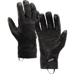 Reduzierte Schwarze Arc'teryx Venta AR Gore Tex Gefütterte Handschuhe aus Leder Größe 11 für den für den Winter 