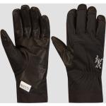 Schwarze Arc'teryx Venta AR Herrenhandschuhe aus Leder Größe M für den für den Winter 