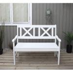 Reduzierte Weiße Minimalistische Gartenmöbel Holz aus Massivholz Breite 50-100cm, Höhe 100-150cm 