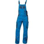 Blaue Atmungsaktive Arbeitslatzhosen mit Reißverschluss für Herren Größe XXL Petite 