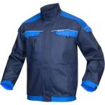 Hellblaue Herrenarbeitsjacken & Herrenbundjacken mit Reißverschluss aus Baumwolle Größe XXS 