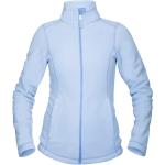 Blaue Fleecejacken mit Reißverschluss aus Fleece für Damen Größe 3 XL 