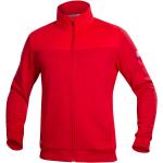 Rote Stehkragen Herrensweatshirts enganliegend Größe 4 XL 