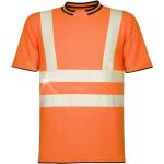 Orange T-Shirts für Herren Größe 4 XL 