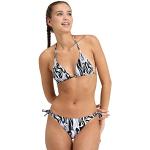 Reduzierte Graue Arena Triangel-Bikinis mit Meer-Motiv aus Polyamid für Damen Größe M 