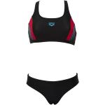 Reduzierte Schwarze Unifarbene Sportliche Arena Bustier-Bikinis & Balconette-Bikinis aus Polyamid für Damen Größe M 