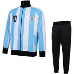 Argentinien Trainingsanzüge Messi Home – Kinder und Erwachsene - Jungen - Fußball Trikot - Fussball Geschenke - Sport t shirt - Sportbekleidung - Größe 164
