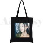 Hip Hop Ariana Grande Einkaufstaschen & Shopping Bags aus Canvas wiederverwendbar für Damen 