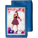 Blaue Ariana Grande Brieftaschen aus Nylon 