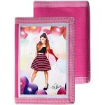 Pinke Ariana Grande Brieftaschen aus Nylon 
