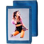 Blaue Ariana Grande Brieftaschen aus Nylon 