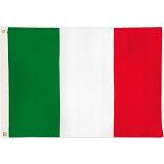 aricona Italien Flagge - Italienische Nationalflagge 90 x 150 cm mit Messing-Ösen - Wetterfeste Fahne für Fahnenmast - 100% Polyester