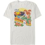 Beige Kurzärmelige Arielle die Meerjungfrau Arielle T-Shirts für Herren Größe XL 
