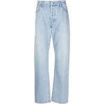 Reduzierte Hellblaue Bestickte Aries Clothing Jeans mit Stickerei mit Reißverschluss aus Denim für Herren Größe M 