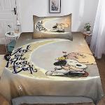 Die Peanuts Snoopy Bettwäsche Sets & Bettwäsche Garnituren mit Reißverschluss aus Polyester maschinenwaschbar 135x200 für den für den Frühling 