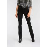 Schwarze ARIZONA Bootcut Jeans aus Denim für Damen Größe XS 