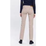 Gerade Jeans ARIZONA "Comfort-Fit" braun (cappuccino) Damen 5-Pocket-Jeans High Waist