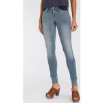 Reduzierte Blaue ARIZONA Hüftjeans & Low Waist Jeans aus Denim für Damen Größe XS 