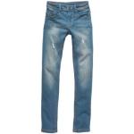 Blaue ARIZONA Skinny Jeans für Kinder aus Denim für Jungen Größe 170 