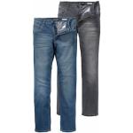 Stretch-Jeans ARIZONA "Willis" blau (blue used und grey used) Herren Jeans Straight-fit-Jeans Stretchjeans Straight Fit