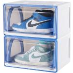 Reduzierte Blaue Schuhboxen aus Polypropylen mit Schublade 2-teilig 