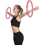 HOOPOMANIA Arm Hoop [2-teilig - pink] Hula Hoop Arme mit Schaumstoff - Winkearm Training