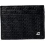 Schwarze Unifarbene Armani Exchange Herrentaschen aus Leder 