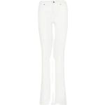 Reduzierte Weiße Armani Exchange Slim Fit Jeans aus Denim für Damen 
