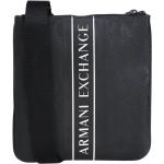 Reduzierte Schwarze Elegante Armani Exchange Messenger Bags & Kuriertaschen mit Reißverschluss aus Polyester mit Innentaschen für Herren 