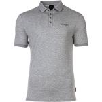 Graue Unifarbene Elegante Armani Exchange Herrenpoloshirts & Herrenpolohemden Größe XL 