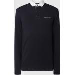 Marineblaue Armani Exchange Herrenpoloshirts & Herrenpolohemden aus Baumwolle Größe M 
